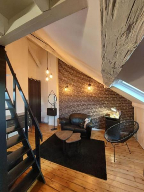 loft, proche centre-ville et gare.
